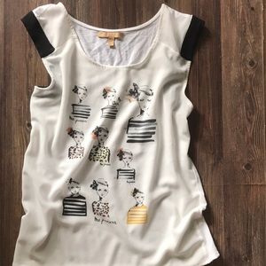 Zara chiffon like top